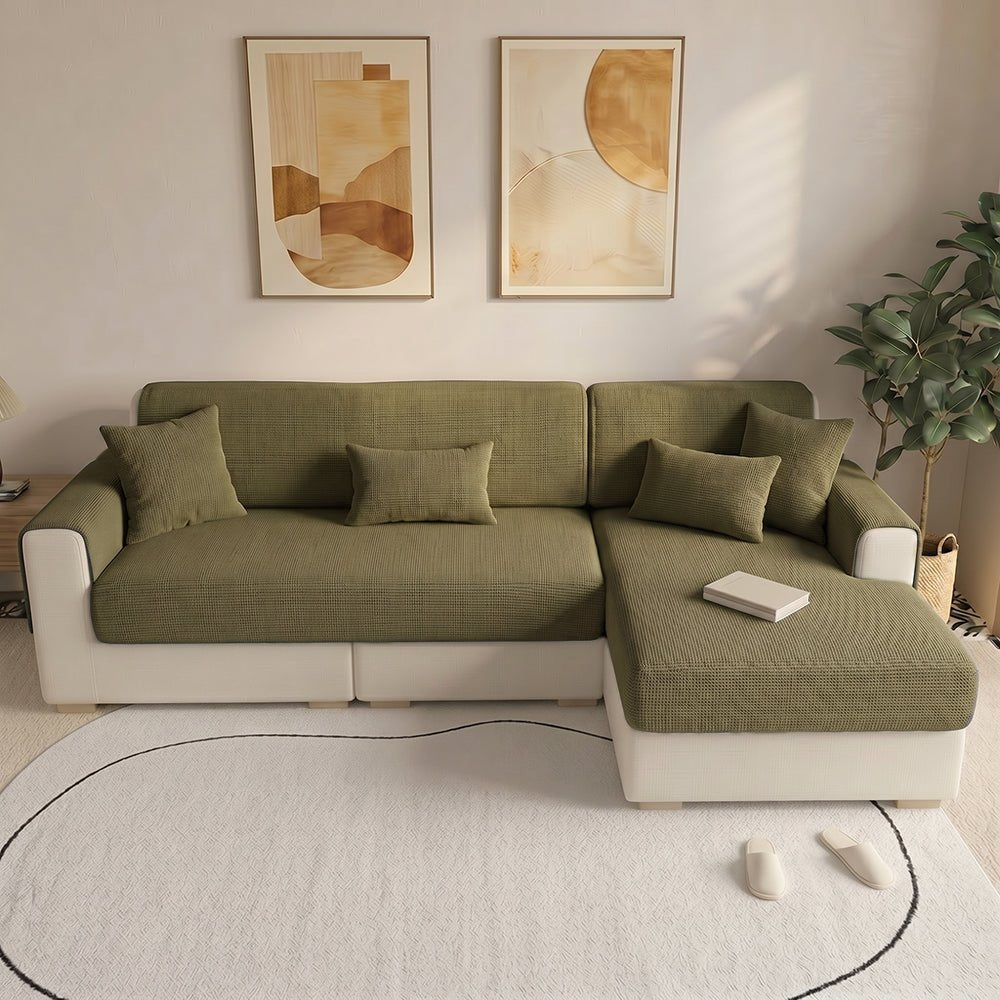 One-Piece Chenille Scratch-Resistant Durable Water-Repellent Non-Slip Couch Cover - Pawtique