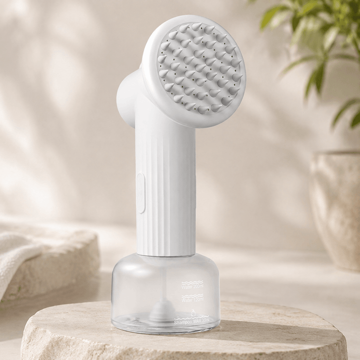 One-Touch Foaming Pet Bath Brush - Pawtique