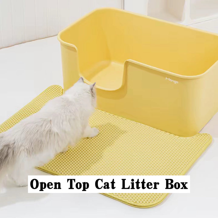 Open Top Cat Litter Box - Pawtique