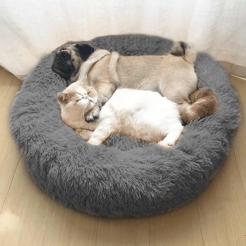 Original Calming Donut Cuddler Cat and Dog Bed - Pawtique