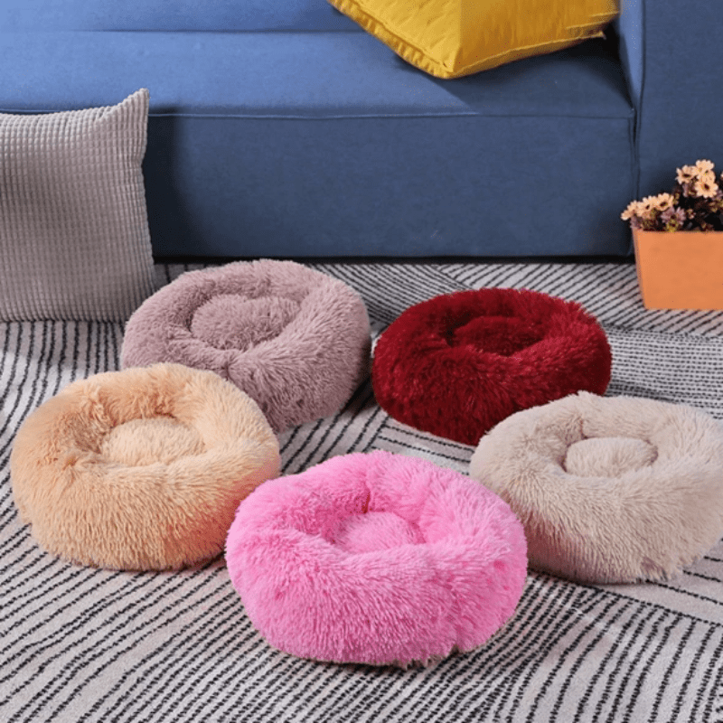 Original Calming Donut Cuddler Cat and Dog Bed - Pawtique