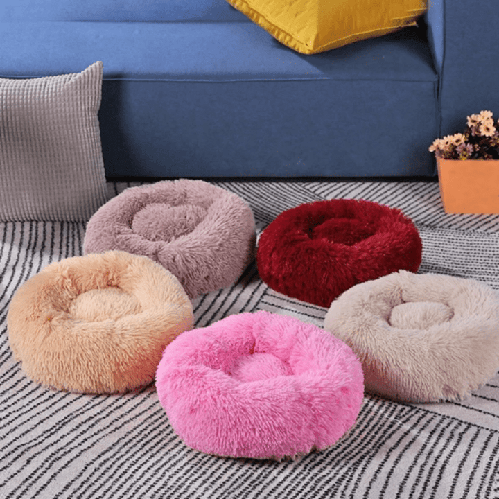 Original Calming Donut Cuddler Cat and Dog Bed - Pawtique