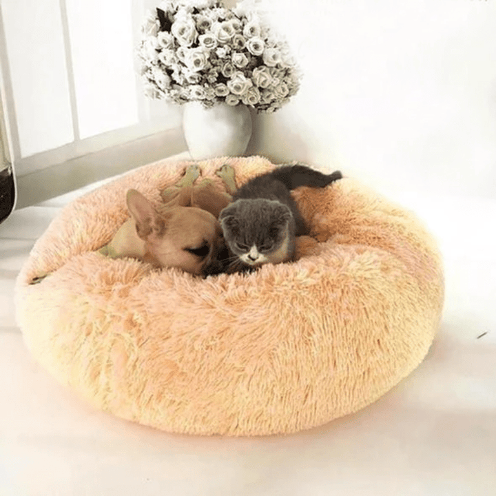 Original Calming Donut Cuddler Cat and Dog Bed - Pawtique