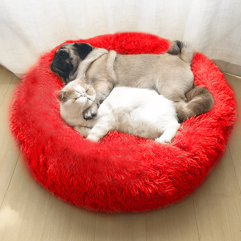 Original Calming Donut Cuddler Cat and Dog Bed - Pawtique