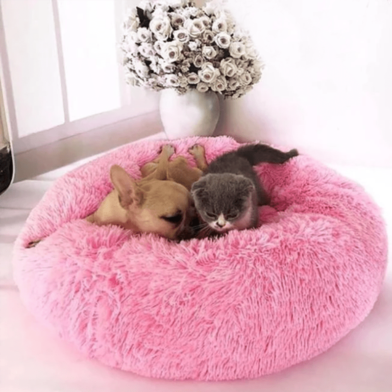 Original Calming Donut Cuddler Cat and Dog Bed - Pawtique