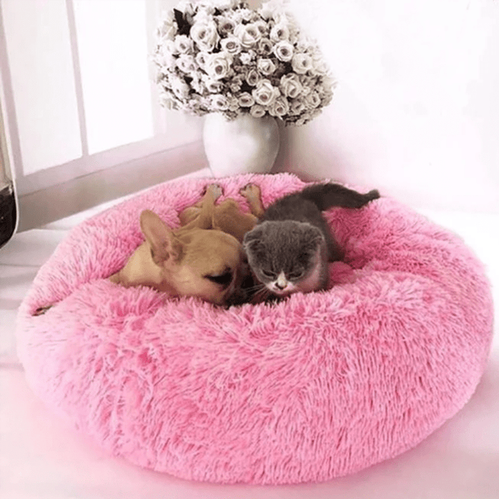 Original Calming Donut Cuddler Cat and Dog Bed - Pawtique