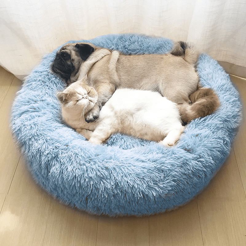 Original Calming Donut Cuddler Cat and Dog Bed - Pawtique