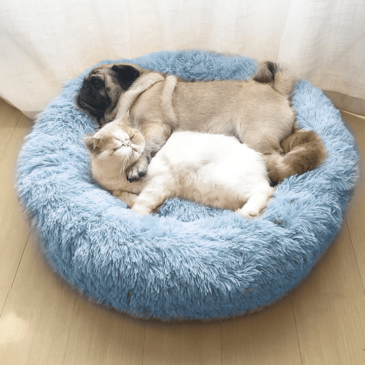 Original Calming Donut Cuddler Cat and Dog Bed - Pawtique