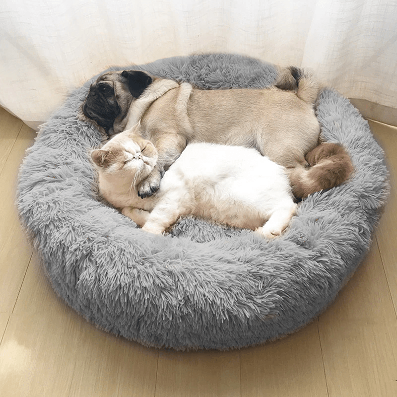 Original Calming Donut Cuddler Cat and Dog Bed - Pawtique