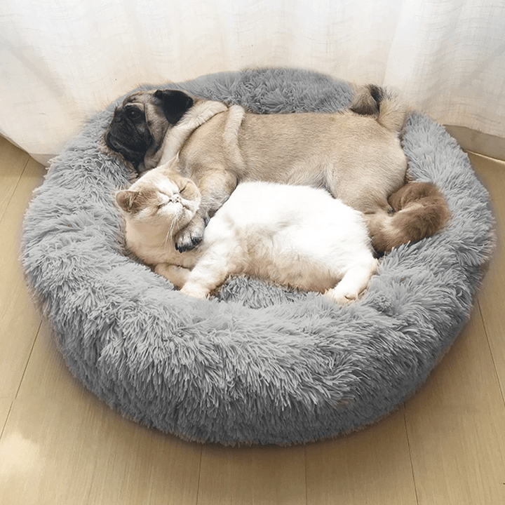 Original Calming Donut Cuddler Cat and Dog Bed - Pawtique