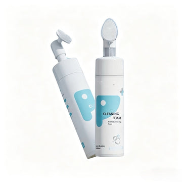 Paw Cleaner Dry Foam With Silicone Brush - Pawtique