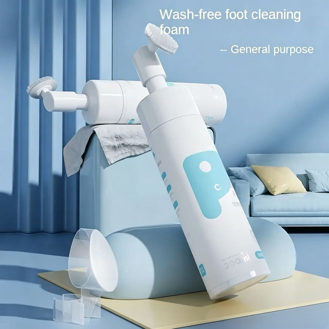 Paw Cleaner Dry Foam With Silicone Brush - Pawtique