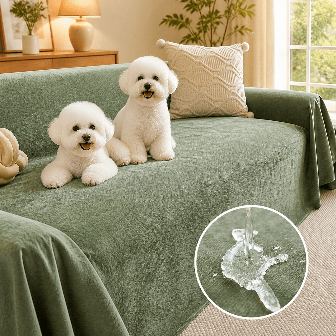 PawShield Waterproof Scratch-Resistant Throw Couch Cover - Pawtique