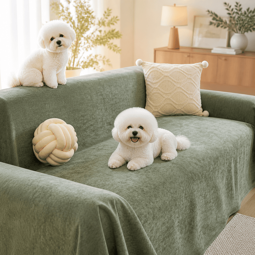 PawShield Waterproof Scratch-Resistant Throw Couch Cover - Pawtique