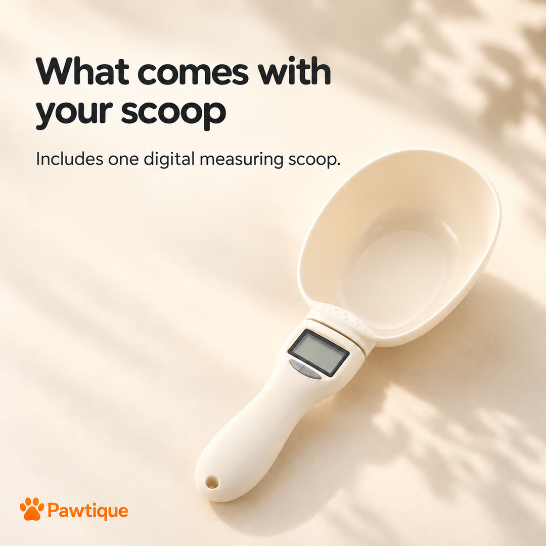 One digital measuring scoop included.