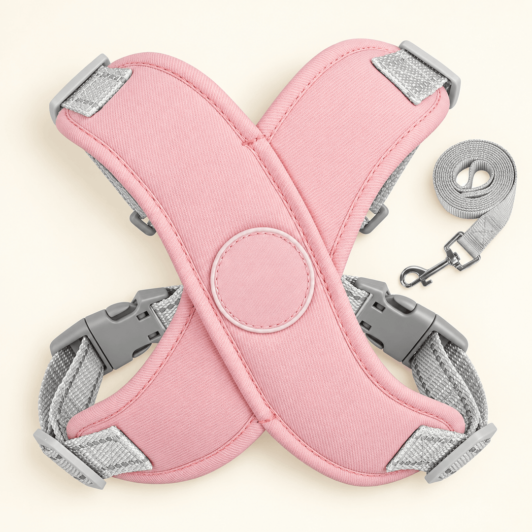 Pawtique AirCross™ Padded Dog Harness &amp; Leash Set - Pawtique