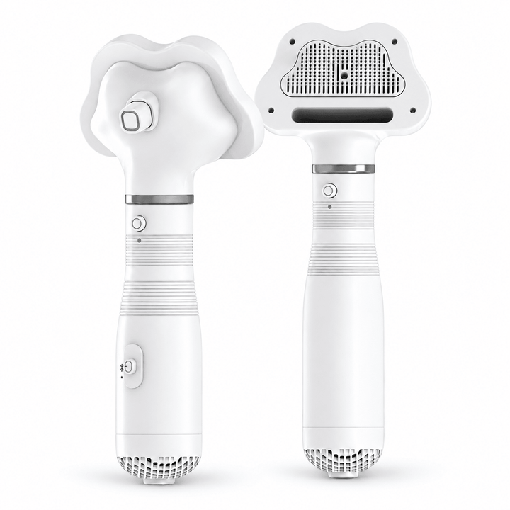 Pawtique AirGroom™ 3-in-1 Pet Dryer Brush - Pawtique