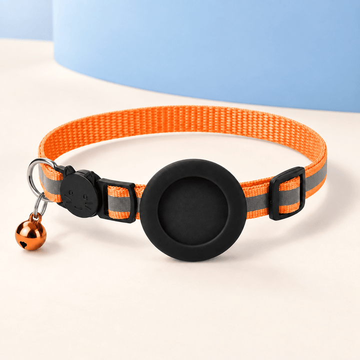 Pawtique AirTag-Compatible Reflective Breakaway Cat Collar - Pawtique