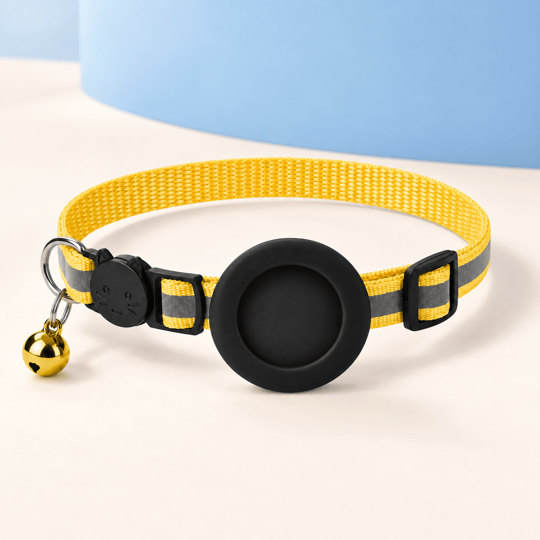 Pawtique AirTag-Compatible Reflective Breakaway Cat Collar - Pawtique
