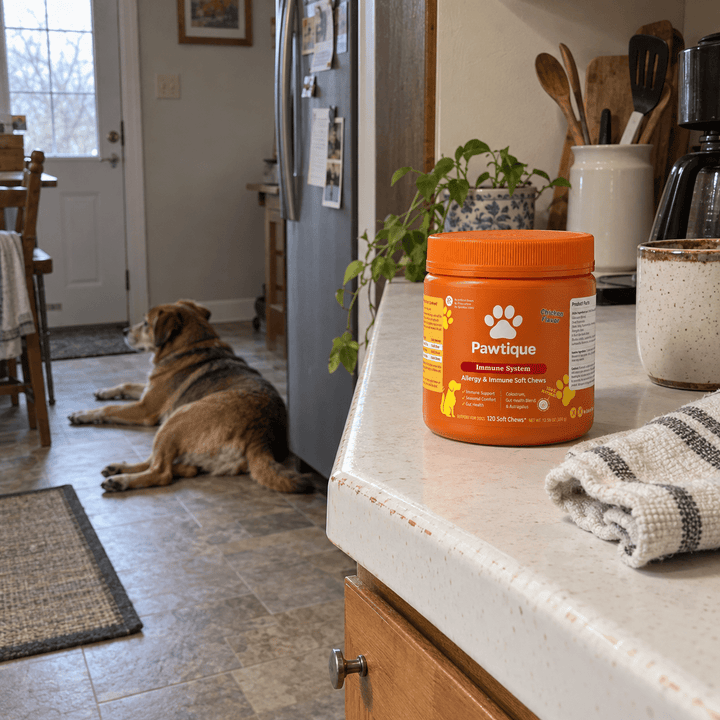 Pawtique Allergy &amp; Immune Soft Chews for Dogs — Chicken, 120 Count - Pawtique