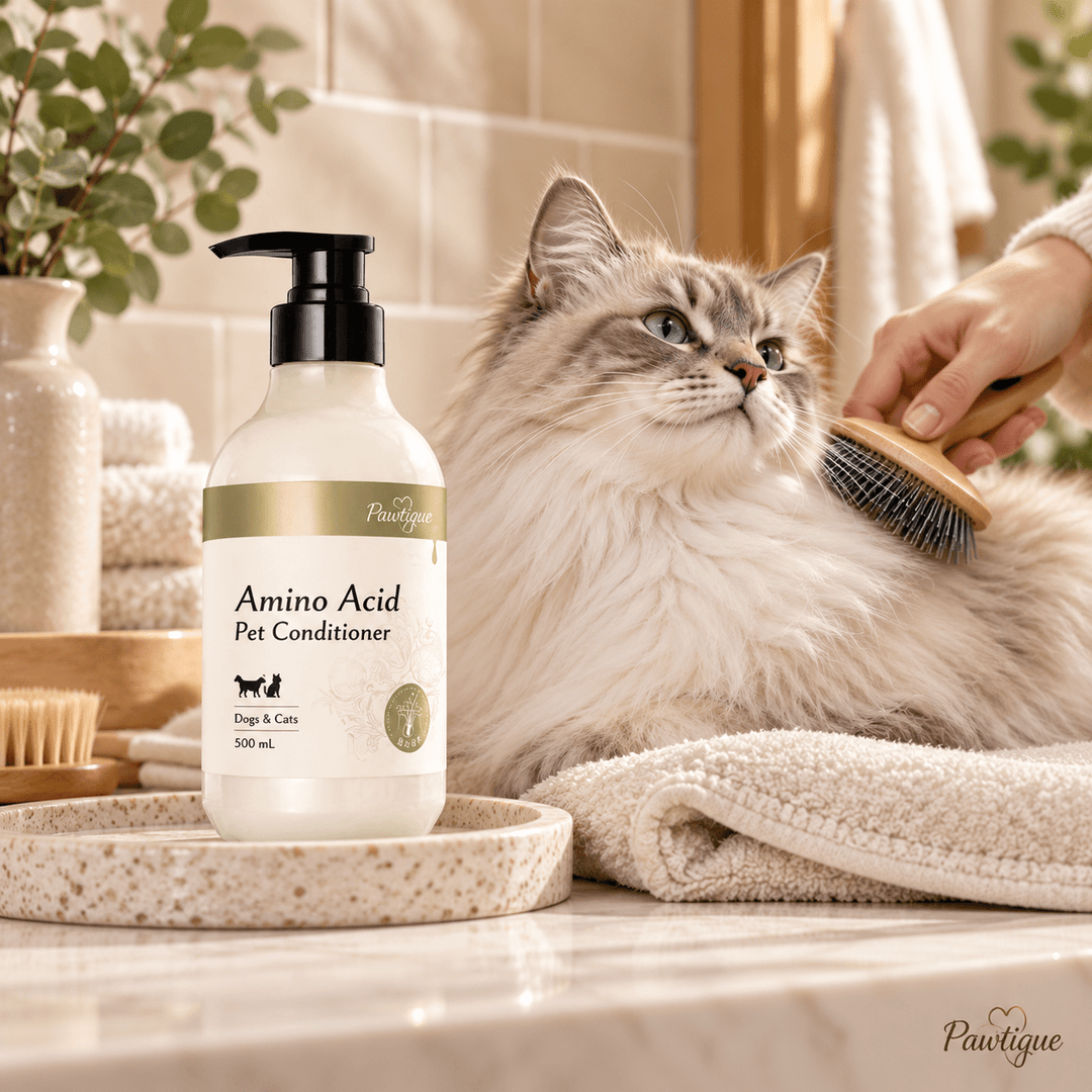 Pawtique AminoSoft™ Pet Conditioner for Dogs &amp; Cats – 500 mL - Pawtique