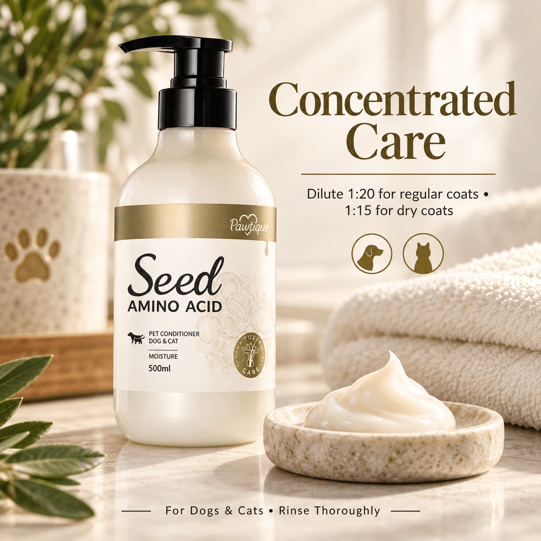 Pawtique AminoSoft™ Pet Conditioner for Dogs &amp; Cats – 500 mL - Pawtique