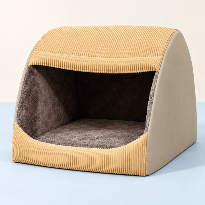 Pawtique ArchHaven™ Semi-Enclosed Dog Bed - Pawtique