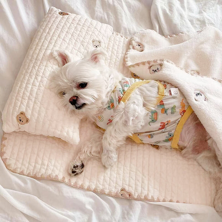 Pawtique BearHug™ 3-Piece Pet Sleep Set - Pawtique