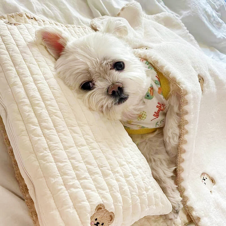 Pawtique BearHug™ 3-Piece Pet Sleep Set - Pawtique