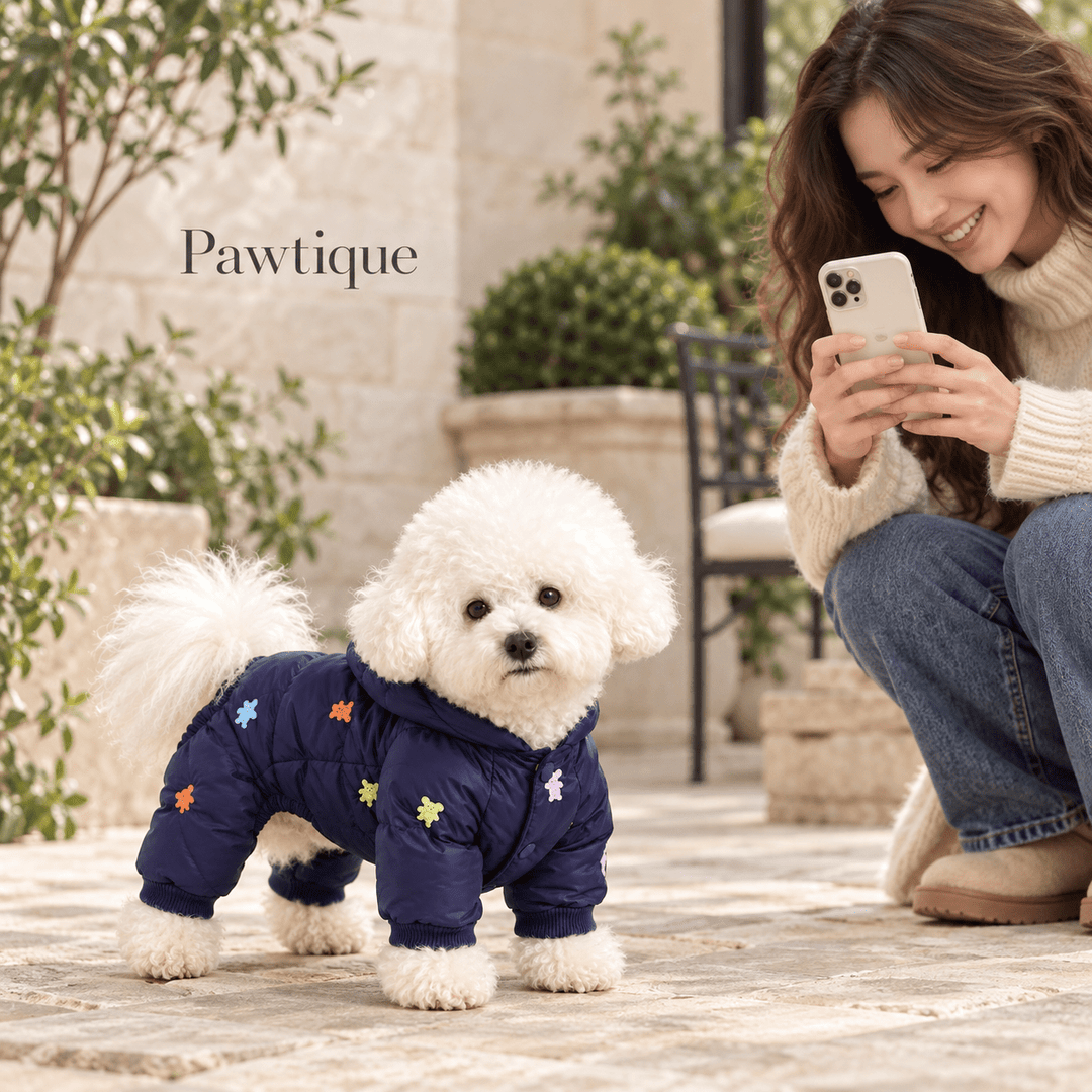 Pawtique Beartrail Hooded Dog Jumpsuit - Pawtique