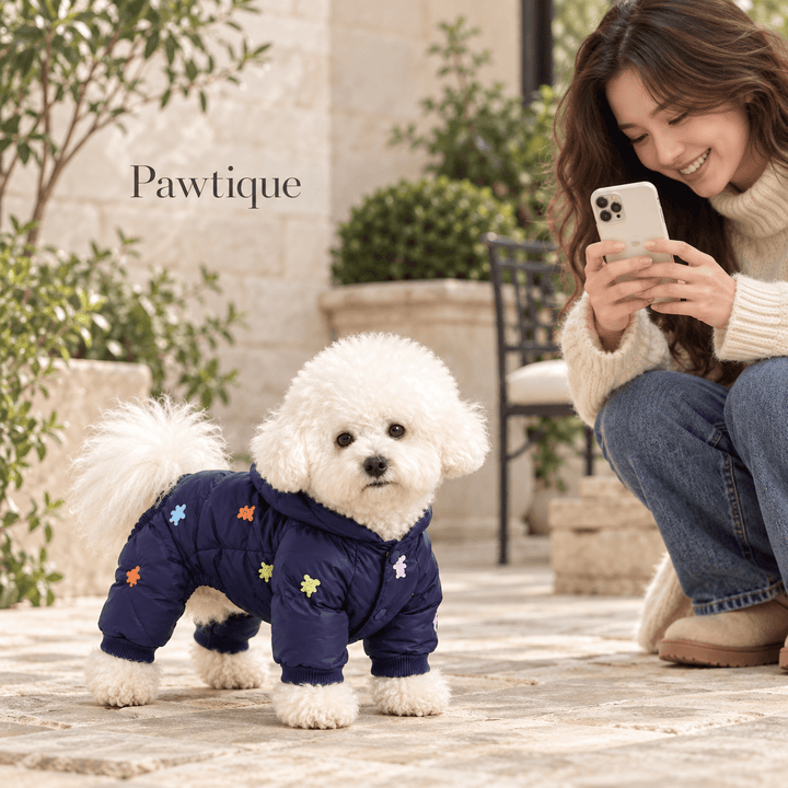 Pawtique Beartrail Hooded Dog Jumpsuit - Pawtique
