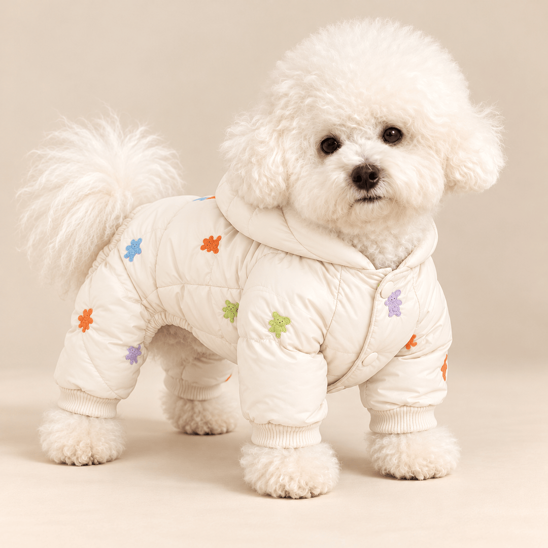 Pawtique Beartrail Hooded Dog Jumpsuit - Pawtique
