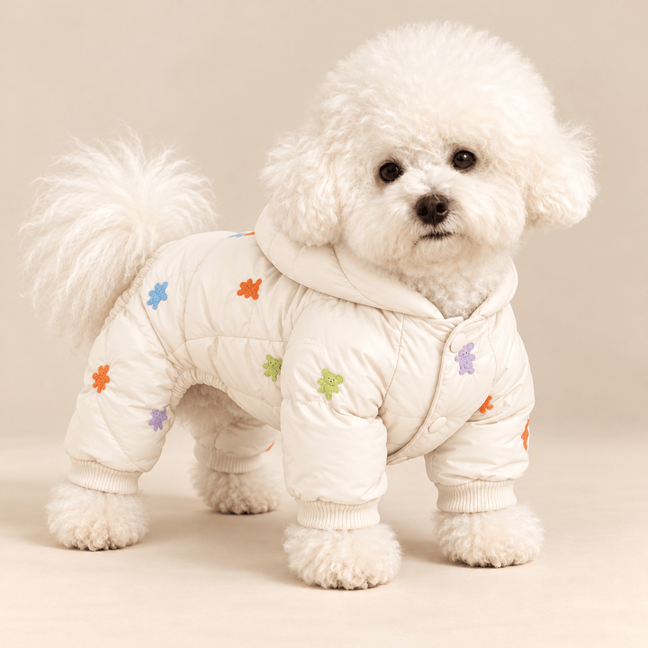 Pawtique Beartrail Hooded Dog Jumpsuit - Pawtique