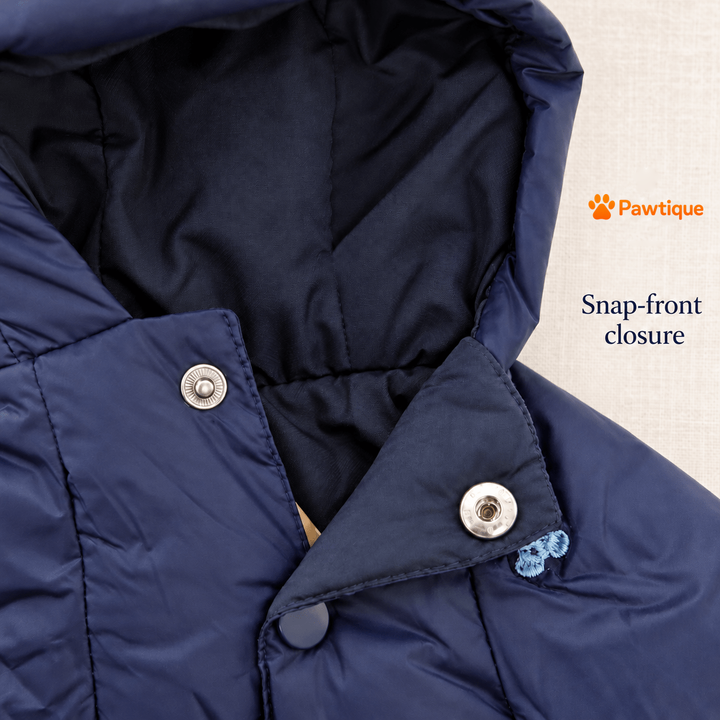 Pawtique Beartrail snap-front detail