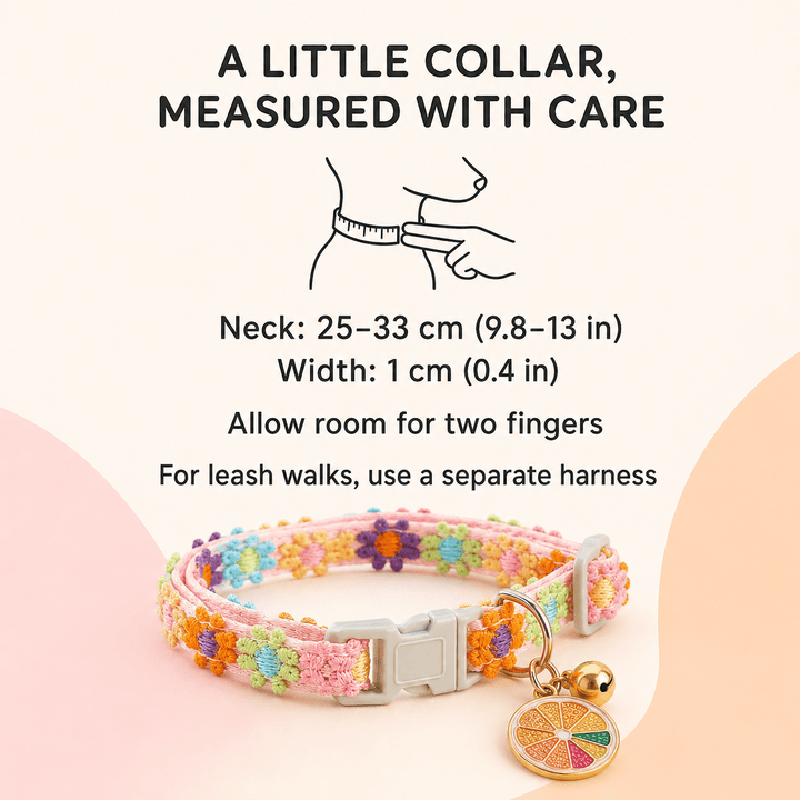 Pawtique BloomCharm™ Floral Pet Collar - Pawtique