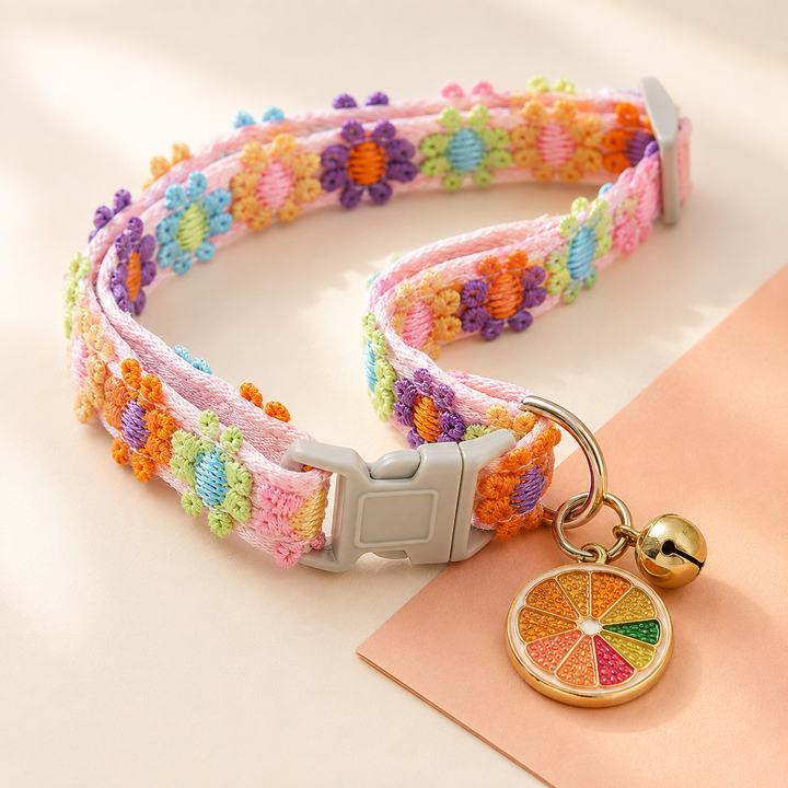 Pawtique BloomCharm™ Floral Pet Collar - Pawtique