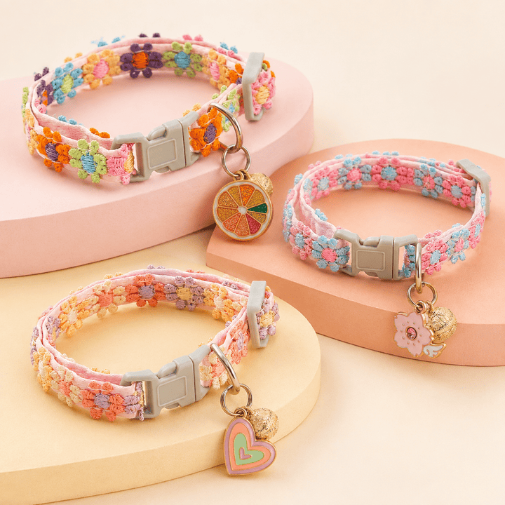 Pawtique BloomCharm™ Floral Pet Collar - Pawtique