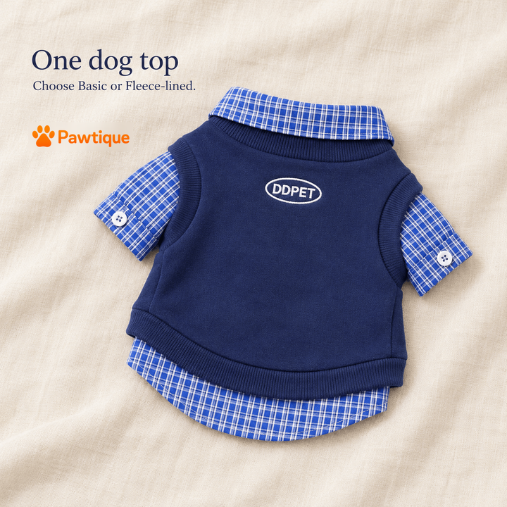 One dog top with original DDPET embroidery