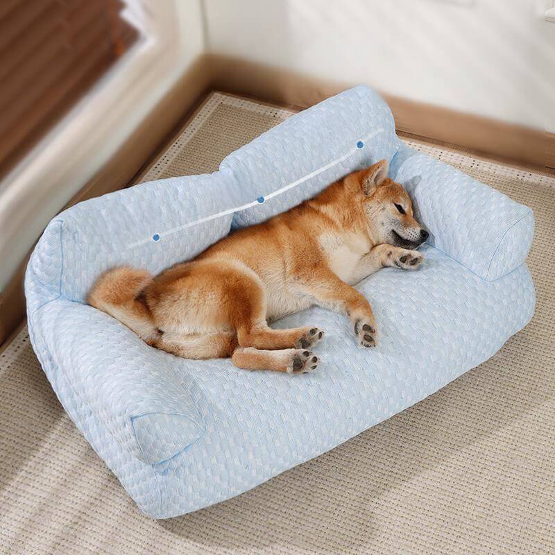 Pawtique BreezeSoft™ Cooling Sofa Pet Bed - Pawtique