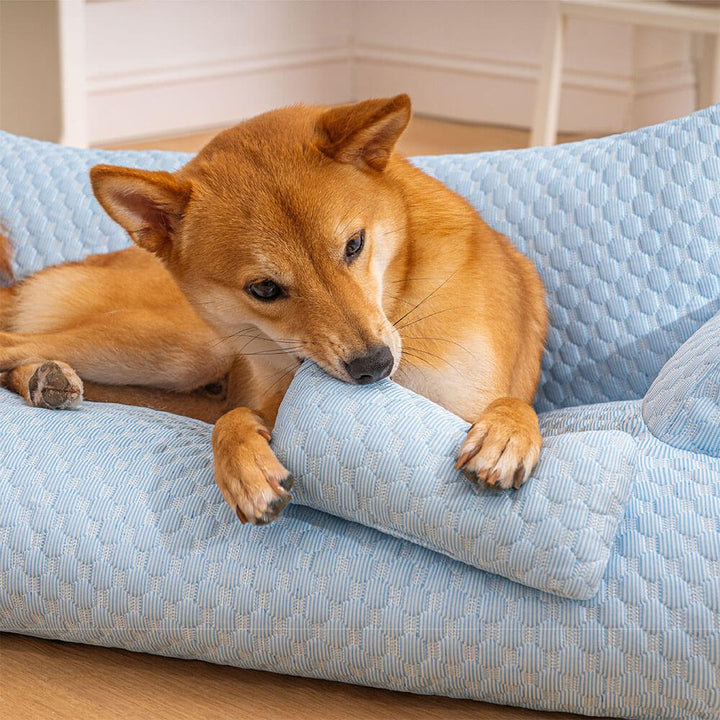 Pawtique BreezeSoft™ Cooling Sofa Pet Bed - Pawtique