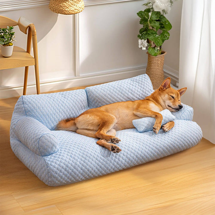 Pawtique BreezeSoft™ Cooling Sofa Pet Bed - Pawtique
