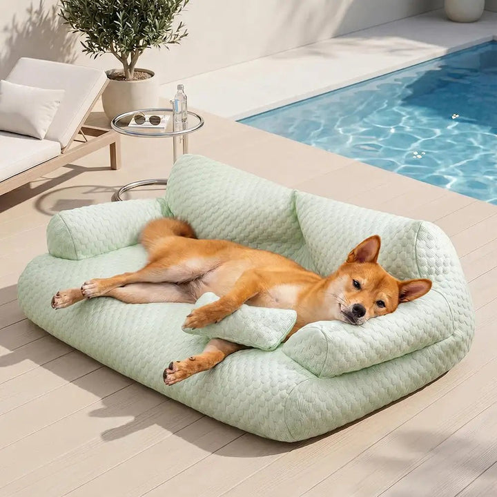 Pawtique BreezeSoft™ Cooling Sofa Pet Bed - Pawtique