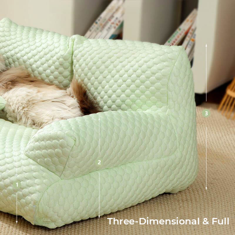 Pawtique BreezeSoft™ Cooling Sofa Pet Bed - Pawtique