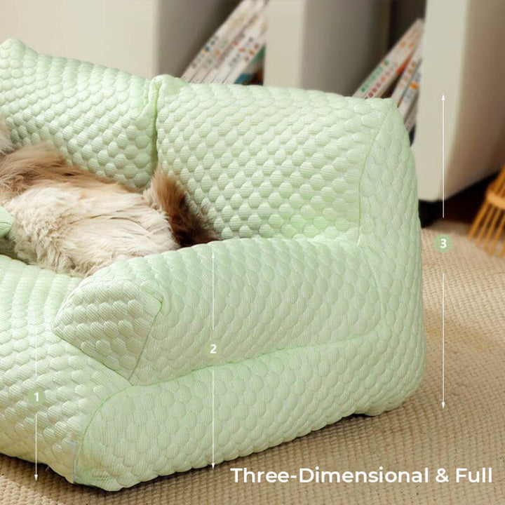 Pawtique BreezeSoft™ Cooling Sofa Pet Bed - Pawtique