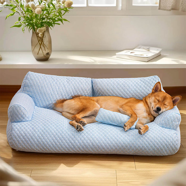 Pawtique BreezeSoft™ Cooling Sofa Pet Bed - Pawtique