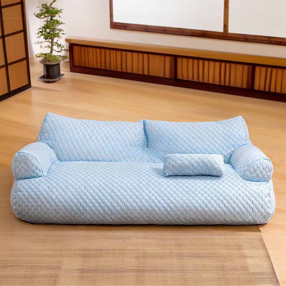 Pawtique BreezeSoft™ Cooling Sofa Pet Bed - Pawtique
