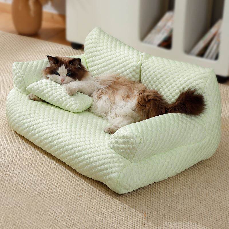 Pawtique BreezeSoft™ Cooling Sofa Pet Bed - Pawtique
