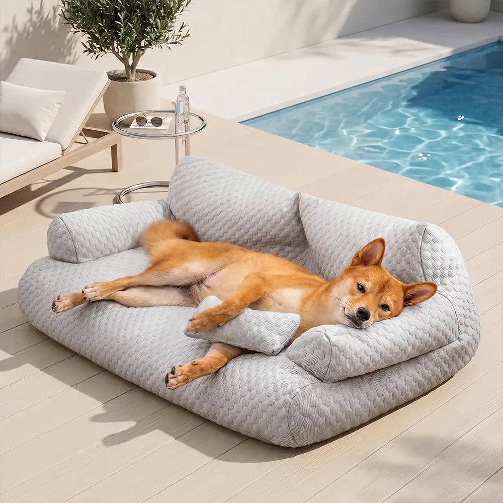 Pawtique BreezeSoft™ Cooling Sofa Pet Bed - Pawtique