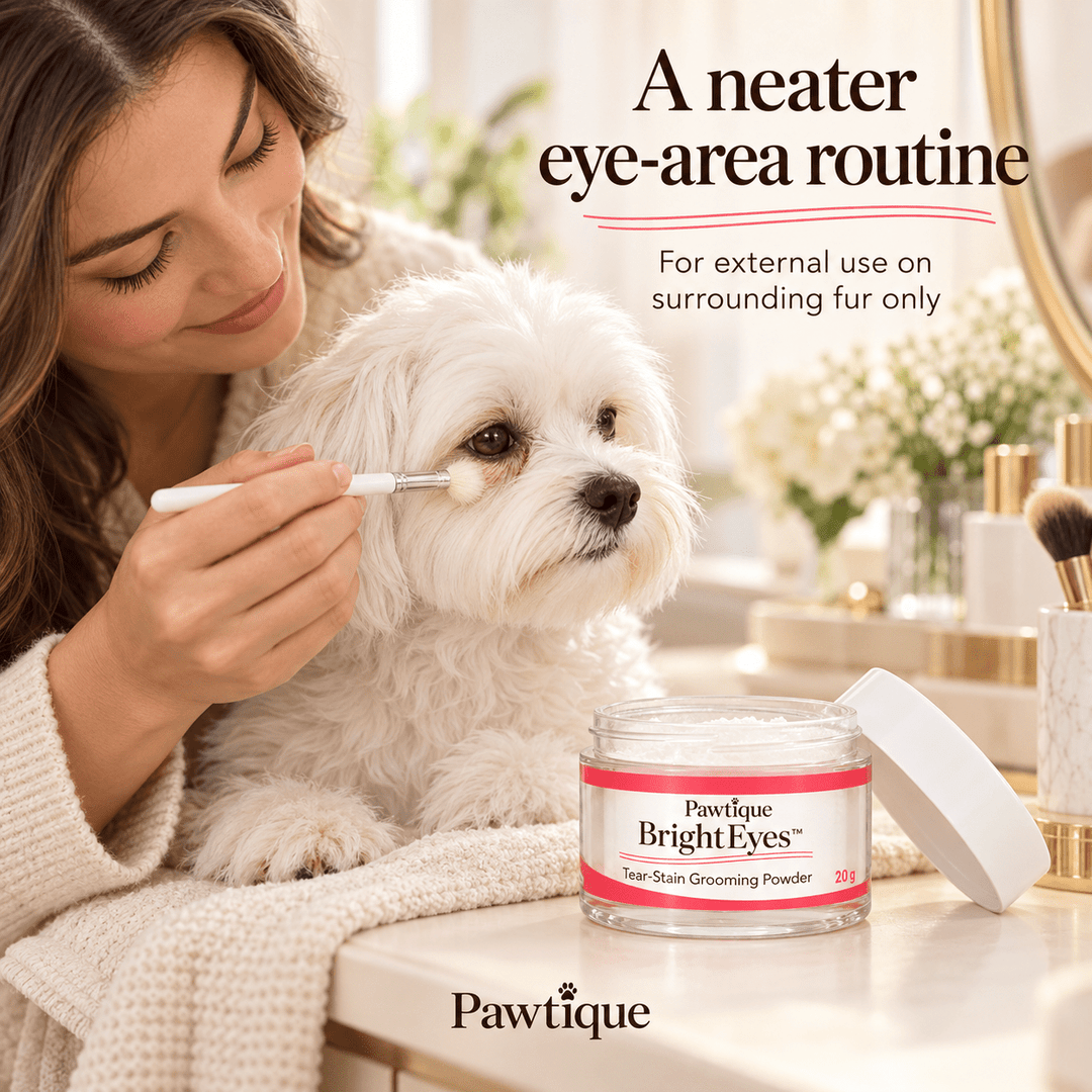 Pawtique BrightEyes™ Tear-Stain Grooming Powder — 20 g - Pawtique