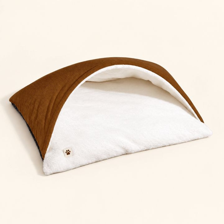 Pawtique BurrowCloud™ Plush Sleeping Bag Dog Bed - Pawtique
